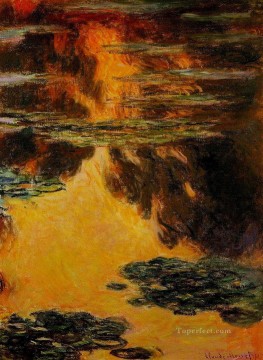  Claude Pintura - Nenúfares II Claude Monet